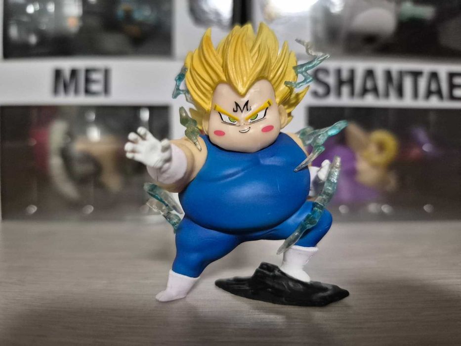 Figurina Dragon Ball Anime - Fat Super Saiyan Majin Vegeta, Cutie