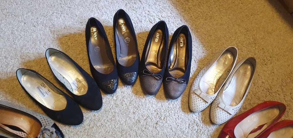 Pantofi balerini Ara piele naturala 41 uk 7