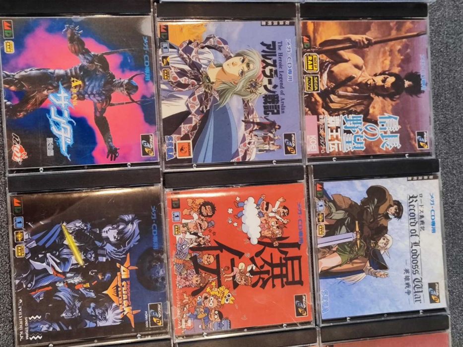 Лот игри за sega mega cd 15 броя