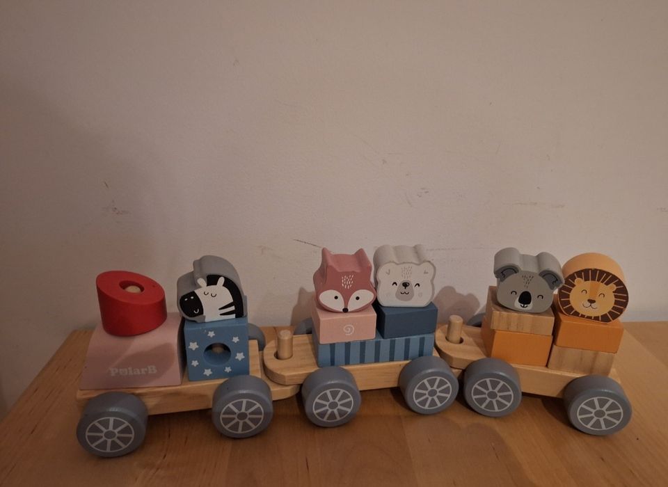 Trenuleț lemn copii
