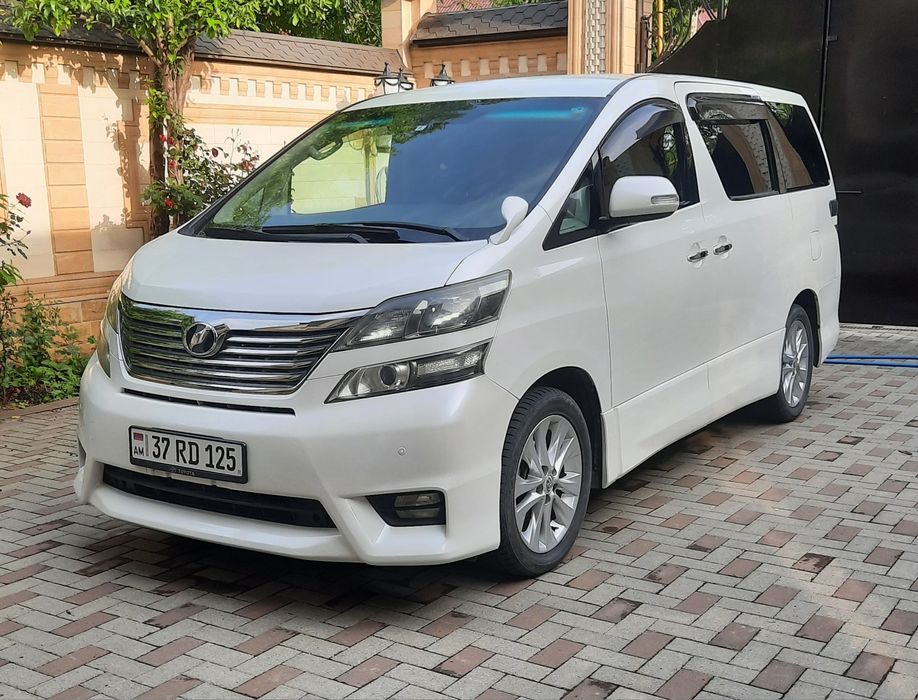 Продам тойота валфайр 2008 года,учёт Армения,