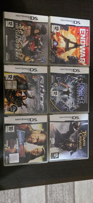 Nintendo DS Lite + 6 jocuri