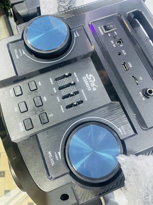 Калонка супер. 2 та микрафон+пульт