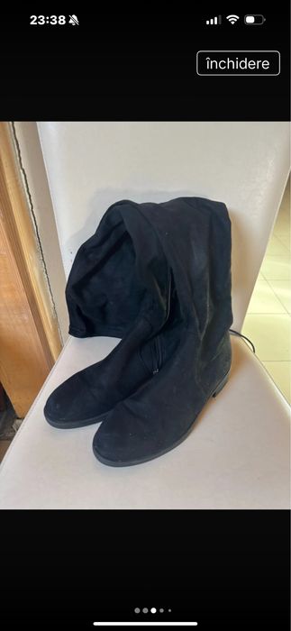 Cizme lungi, peste genunchi Kitten