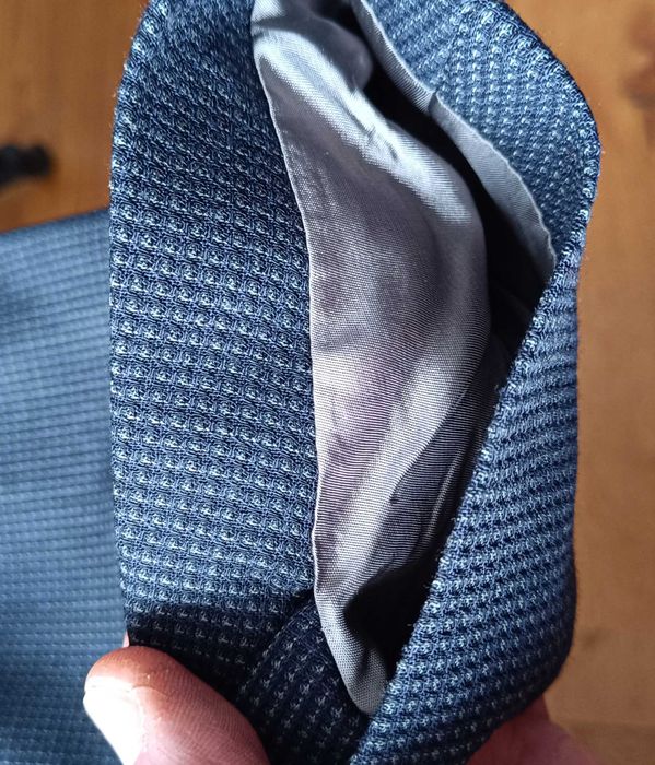 Vand sacou barbatesc albastru-gri