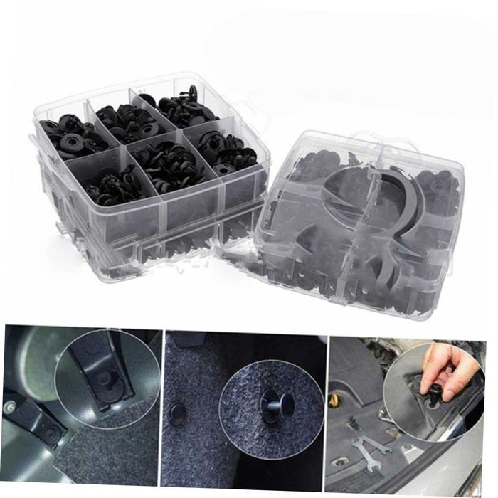 Комплект универсални щипки за Автомобил - 625 броя.