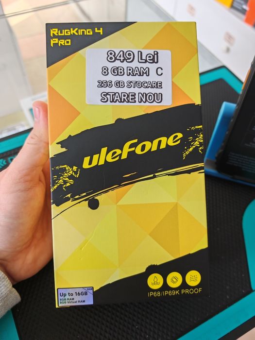 Ulefone RugKing 4 Pro, 8/256 GB, Nou, Garanție