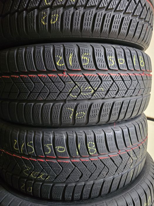 215.50.18 2x pirelli 2x continental m+s