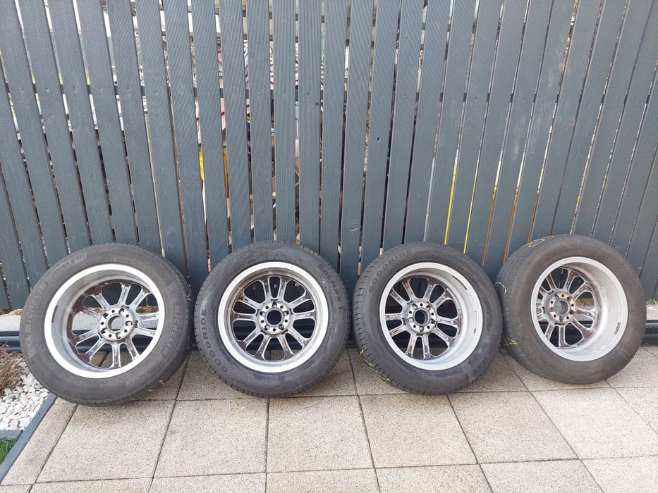 Jante aliaj Mercedes pe 17,5×112, cauciucuri de vara 215 60 17