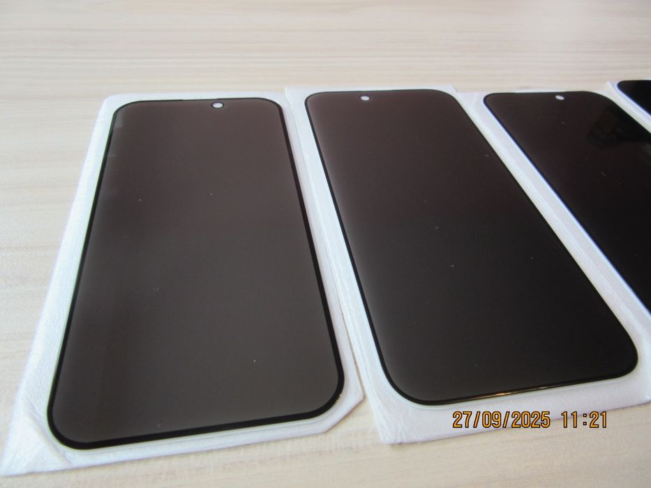 iPhone 17 /Pro/Max/Air/ PRIVACY ANTI-SPY Full Glue Стъклен протектор