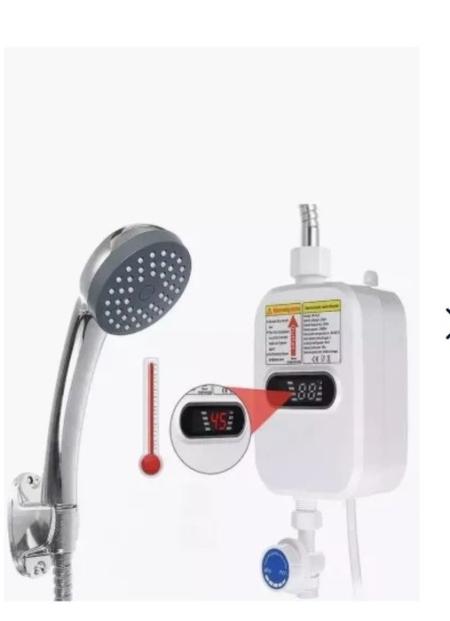 Водонагреватель проточный с душем для ванны