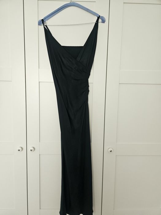 Rochie satin eleganta