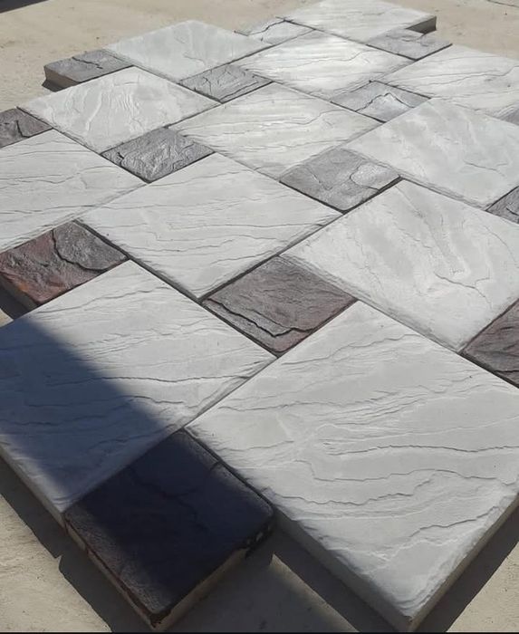 Брусчатка, тротуарная плитка, поребрик