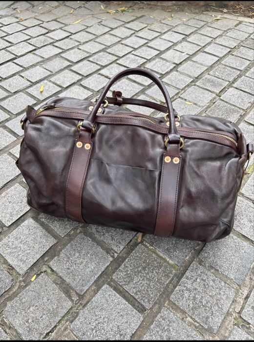 Итальянская сумка из натуральной телячьей кожи