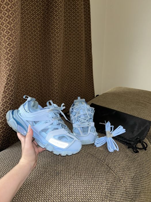 Balenciaga Track baby blue