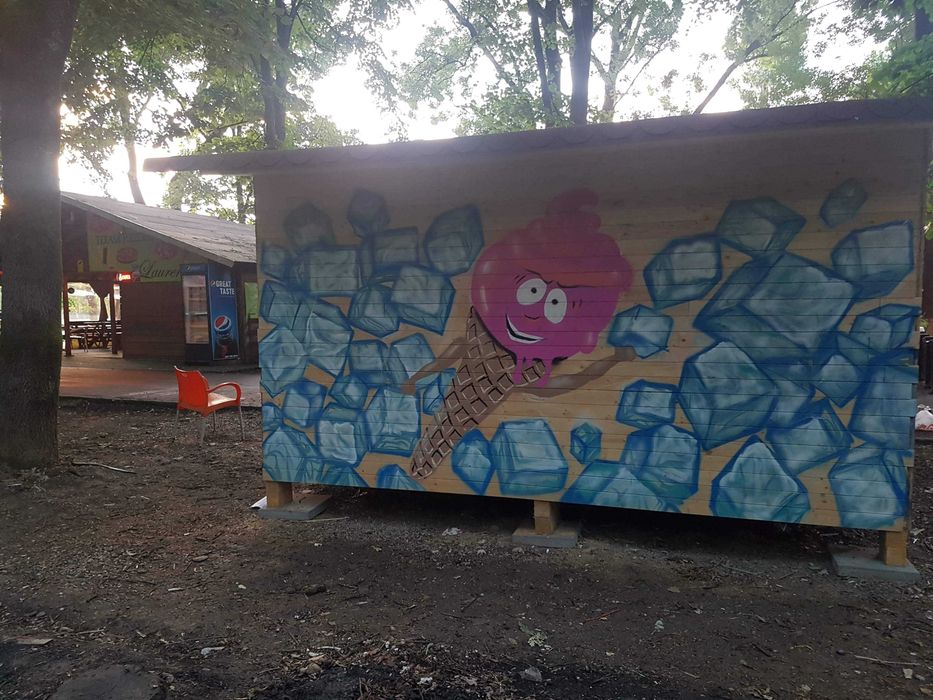 Desene graffiti / Desenam pereti / Pictura murala