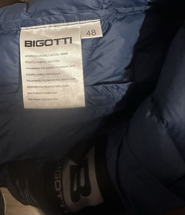 Geaca Bigotti  bleu marimea M(48)