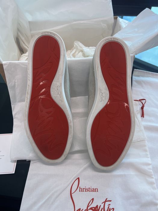 Christian Louboutin Varsi boat мъжки мокасини