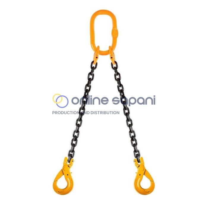 Верижни сапани с 1–4 рамена , до 26.5 т, с куки/шегели