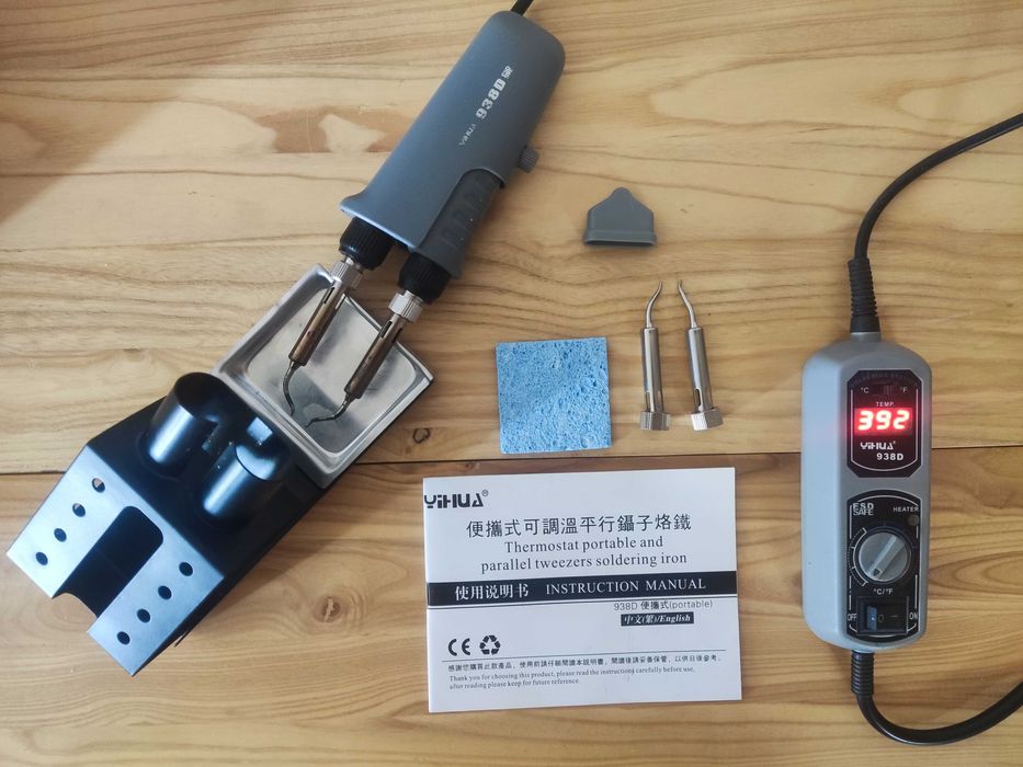 Паяльная станция пинцет YIHUA 938D