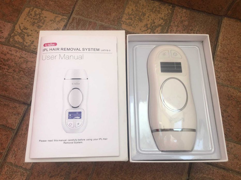 Epilator IPL Lescolton Latys-3, 400000 impulsuri, LCD, alb