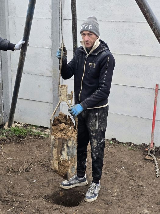 Foraje puțuri Denisipări prelungiri pilonii
