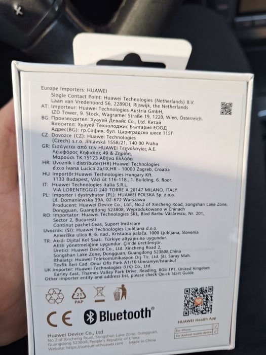 Смарт часовник Huawei watch fit 4 Нов с гаранция