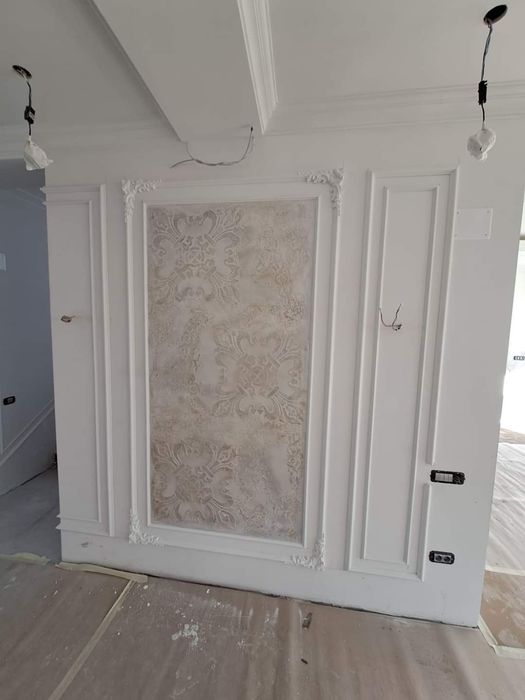 Vopsea decorativa, tapet, fototapet, profile decorative