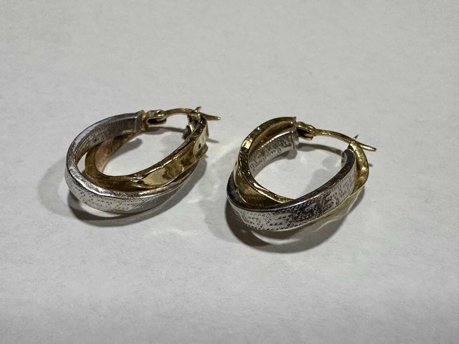 Златни дамски обеци 14к, 2,35гр