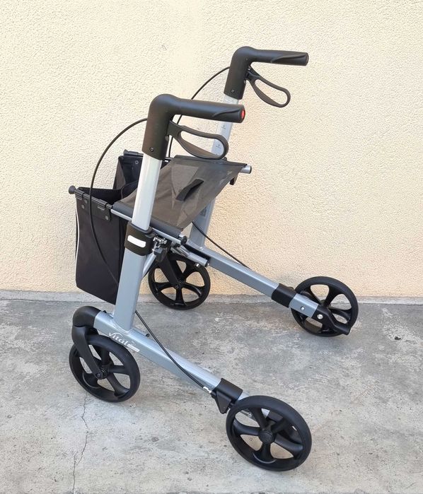 Rolator Russka, cadru de mers cu roti, rollator pliabil