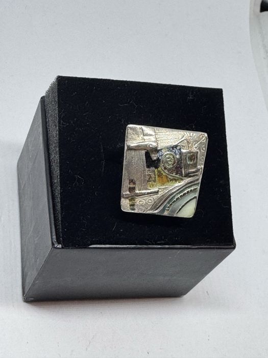 сребърен дамски пръстен 13.18гр 925