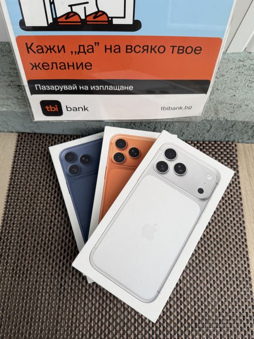 НОВ!*ЛИЗИНГ* iPhone 17 Pro Max 95лв/м 256* / BLUE*17 про макс