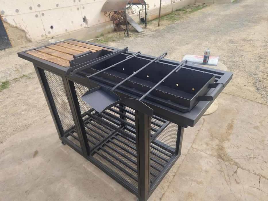 Мангал лофт имеются приборы