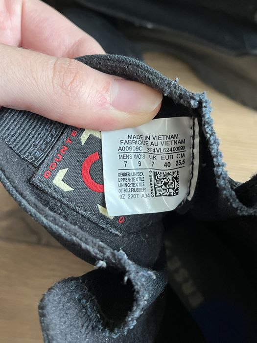 Непромокаеми кубинки Converse размер 40