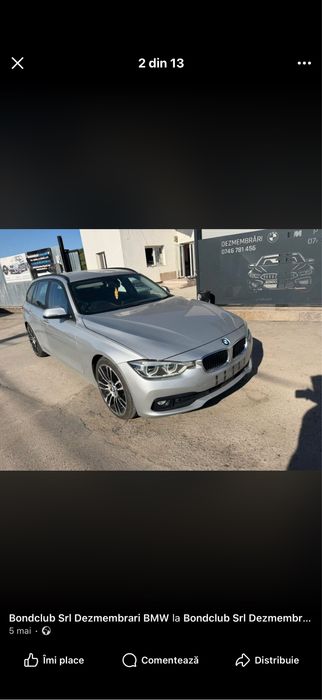 Bmw 320d lci  f31 motor b47