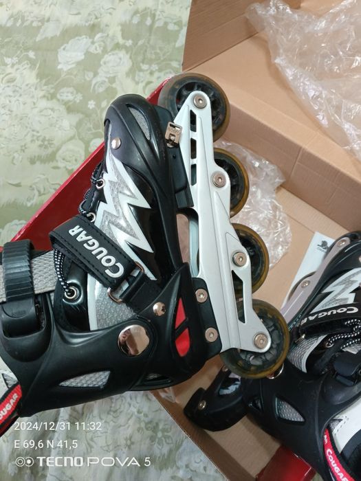 Продаются ролики.раздвижные..почти новые