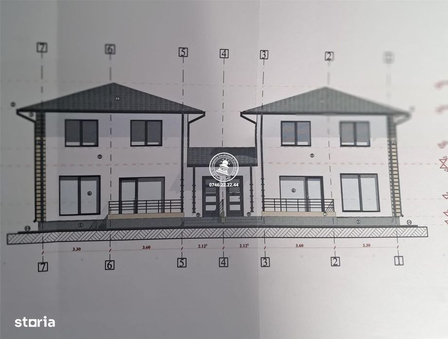 Vila tip Duplex de vanzare Valea Lupului