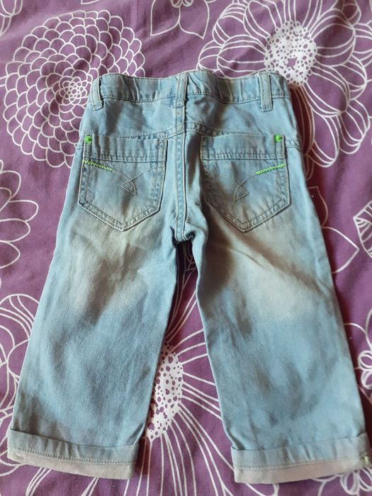 Детски дънки на Лосан, 9 мес, 71 см.