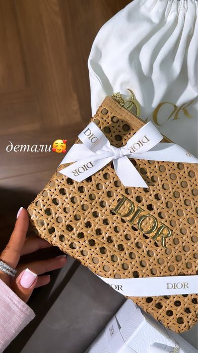 Косметичка клатч Dior Charlotte Tilbury ОРИГИНАЛ