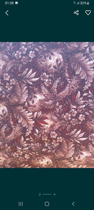 Новый палас в чехле.