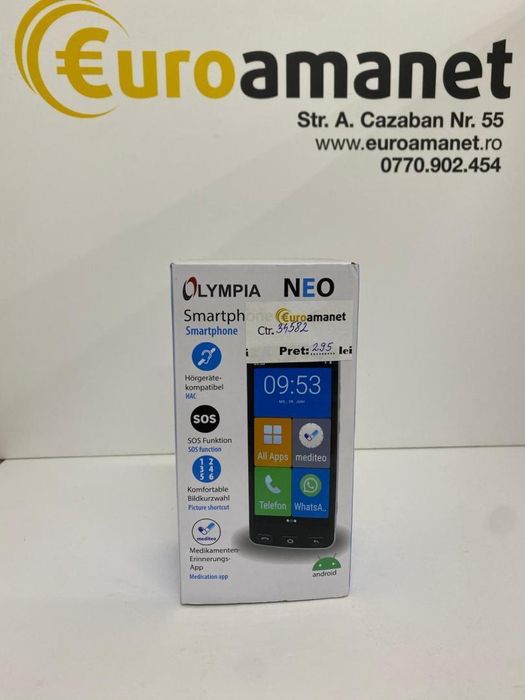 Telefon Olympia Neo (2GB/16GB) Negru -I-