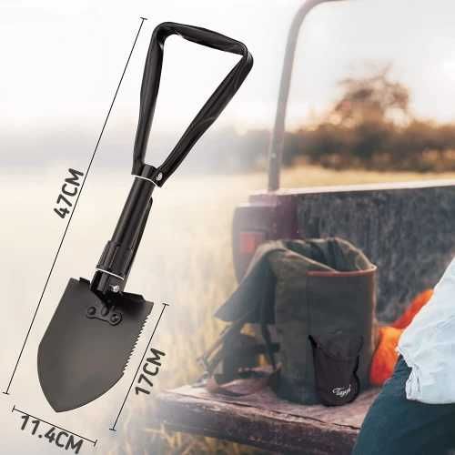 Мултифункционална Сгъваема Къмпинг лопата 8в1