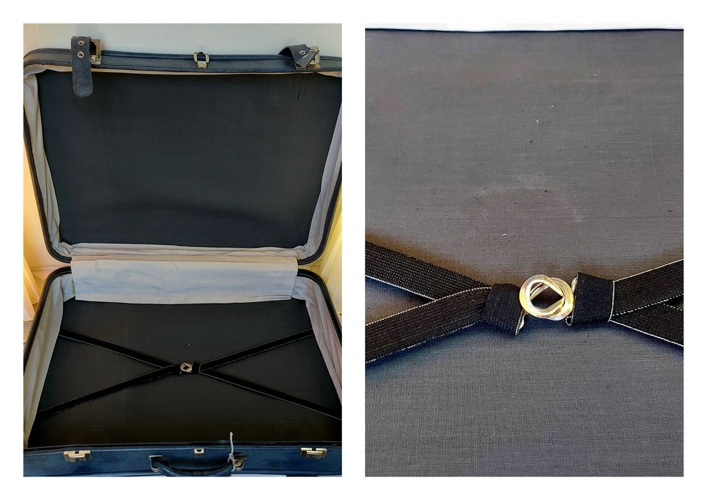 Куфари 3 размера в едно. Комплект. Налични в три цвята. Ретро дизайн.