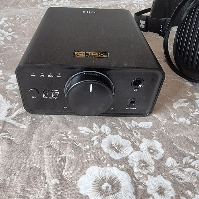 Hifiman arya stealth + fiio k7