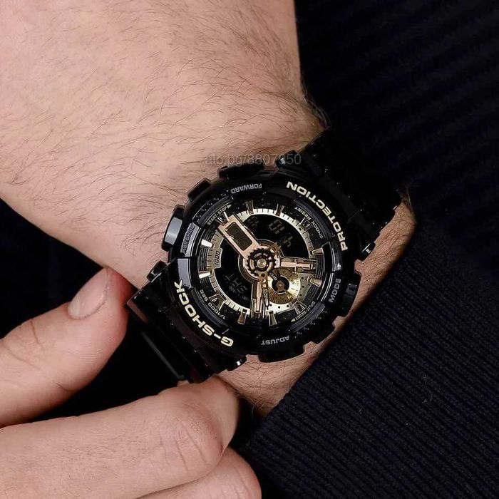 Нов часовник Casio G-Shock GA-110GB-1AER - гаранция