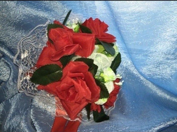 Букет для невесты, бутоньерка.бабочка  ...