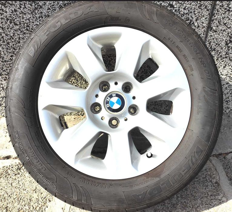 Джанти BMW 7Jx16H2 IS20   5x120 R16 4бр с гуми за  е60 е61