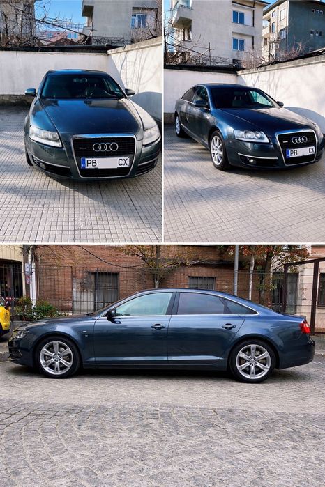 Audi A6 3.0 TDI Quattro 4x4 | Кожен салон |Напълно обслужена