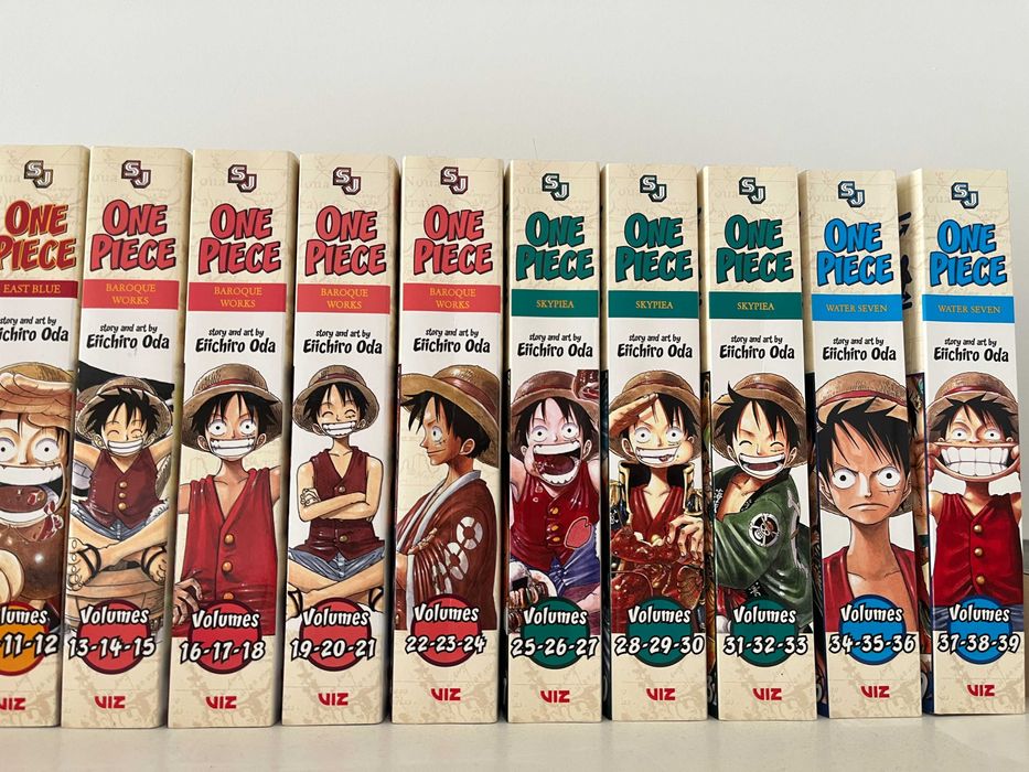 One Piece manga vol. 1–39