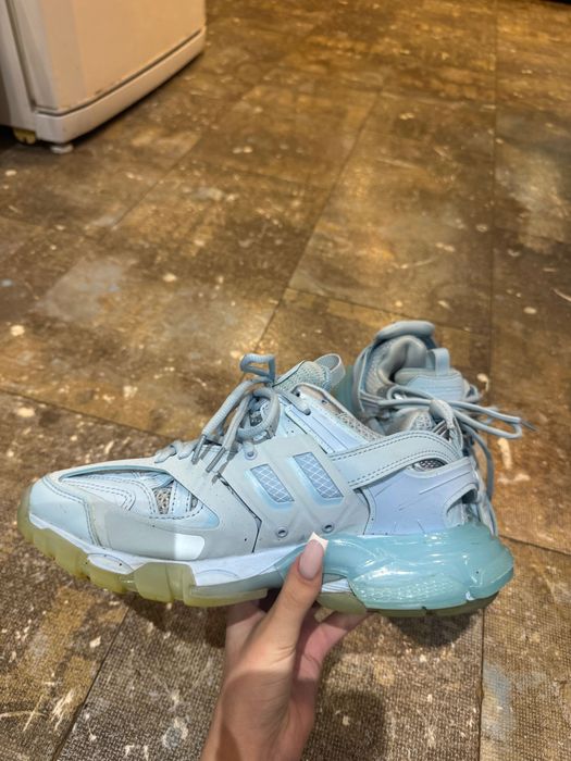 Balenciaga track clear sole blue оригинални СПЕШНИ!